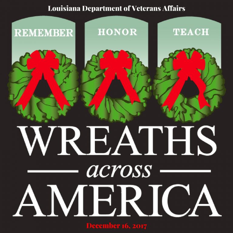 Join us on National Wreaths Across America Day Dec. 16, 2017
